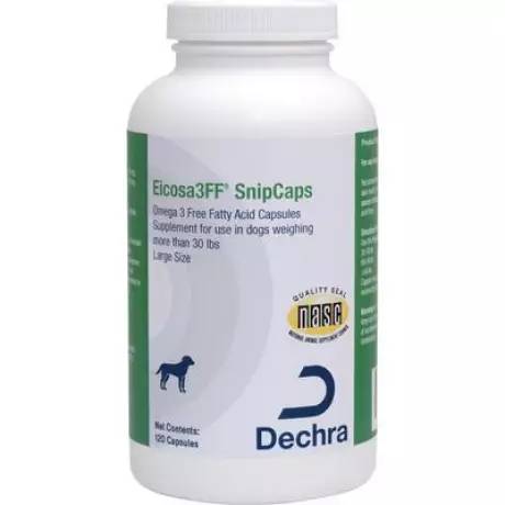 Eicosa3FF SnipCaps for Dogs - Large Size, 120ct