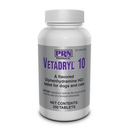 Vetadryl (diphenhydramine); ?>