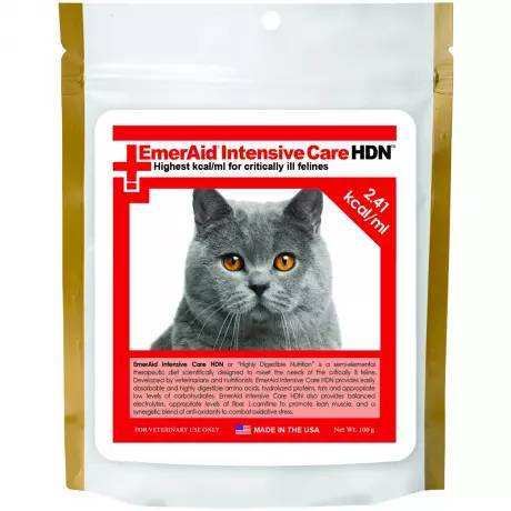 EmerAid Intensive Care HDN Feline for Critically Ill Cats - 100g Bag Highly Digestible Nutrition
