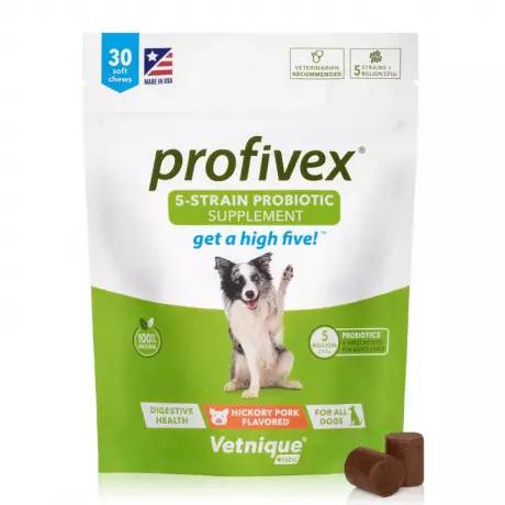 profivex 5-Strain Probiotic - Soft Chews for Dogs, 30ct