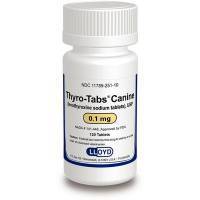 Thyro-Tabs Canine (levothyroxine) 0.1mg, 120 Tablet Bottle; ?>