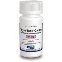 Thyro-Tabs Canine (levothyroxine) 0.4mg, 120 Tablet Bottle; ?>