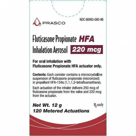 Fluticasone for Cats and Dogs Inhalation Aerosol (Generic) - 220 mcg, 120 Metered Actuations