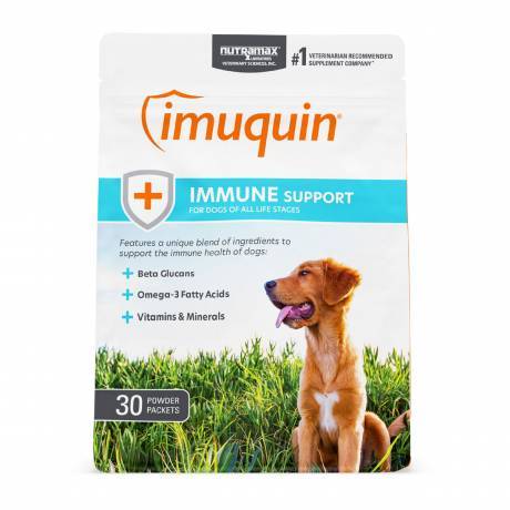imuquin Immune Support for Dogs and Puppies by Nutramax, 30 Packets