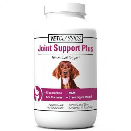 Joint Support Plus Hip and Joint Support 120 Chewable Tablets for Dogs - VetClassics