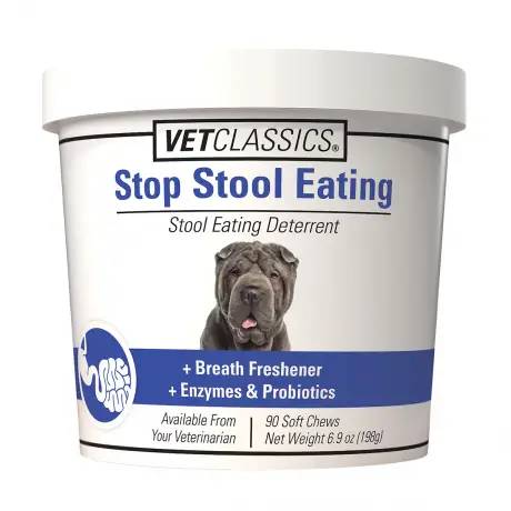 Stop Stool Eating Stool Eating Deterrent 90 Soft Chews for Dogs - VetClassics