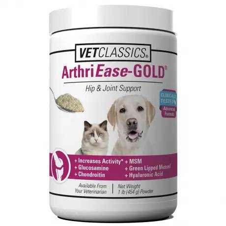 ArthriEase-GOLD Hip and Joint Support 1 lb Powder for Dogs and Cats - VetClassics