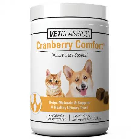 Cranberry Comfort Urinary Tract Support 120 Soft Chews for Dogs and Cats - VetClassics