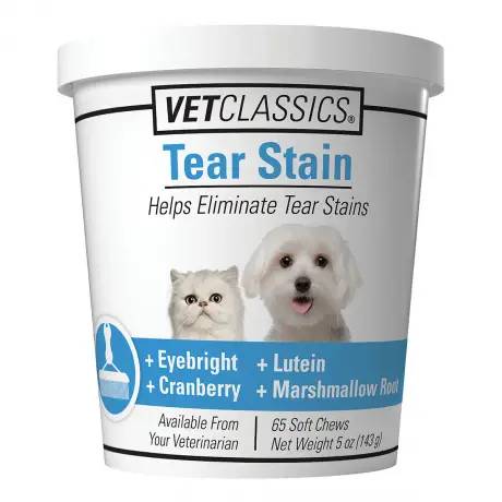 Tear Stain Helps Eliminate Tear Stains 65 Soft Chews for Dogs - VetClassics