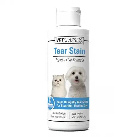 Tear Stain Topical Use Formula 4 oz Bottle for Dogs and Cats - VetClassics