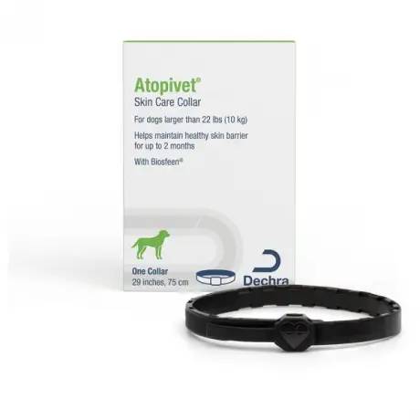Atopivet Skin Care Collar with Biosfeen for Dogs and Cats under 22 lbs (10 kg)