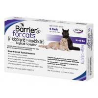 Barrier Topical Solution for Cats Large, 9.1-18 lbs, 6 Month Supply; ?>