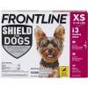 Frontline Shield for Dogs X-Small, 5-10 lbs, 3 Month Supply