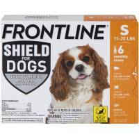 Frontline Shield for Dogs Small, 11-20 lbs, 6 Month Supply; ?>