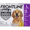 Frontline Shield for Dogs Large, 41-80 lbs, 3 Month Supply