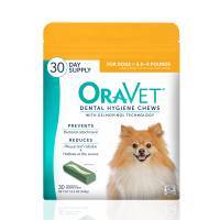 OraVet Dental Hygiene Chews 3.5-9 lbs, 30ct; ?>