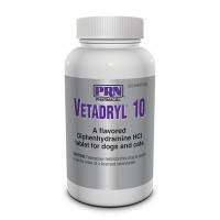 Vetadryl (diphenhydramine) 10mg Flavored Tablet (Each); ?>