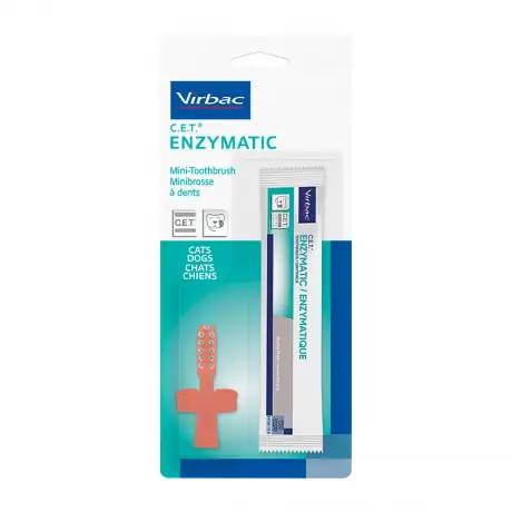 C.E.T. Mini-Toothbrush with Sample Enzymatic Toothpaste