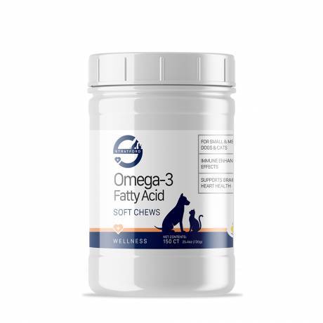 Omega-3 Fatty Acid 150 Soft Chews for Large and Giant Dogs