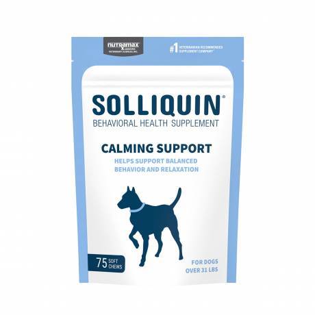 Solliquin 75 Soft Chews for Dogs over 31 lbs front
