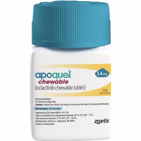Apoquel Chewable (oclacitinib) 5.4mg Chewable Tablets
