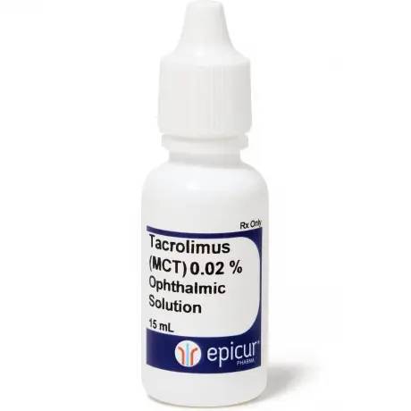 Tacrolimus Compounded 0.02% MCT Solution 15mL Bottle