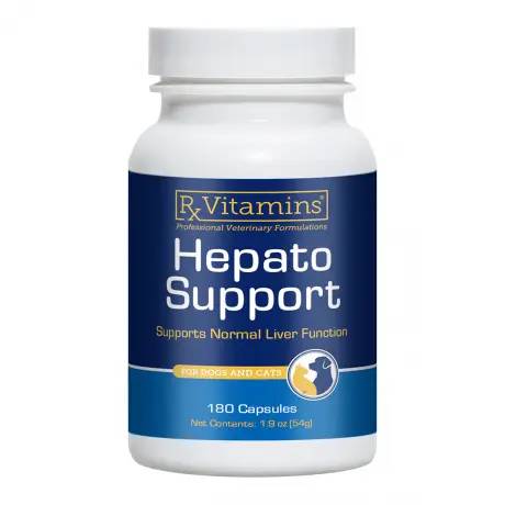 Hepato Support for Dogs and Cats - 180 Capsules RxVitamins