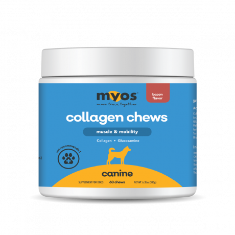 MYOS Canine Collagen Muscle and Mobility Chews 60ct