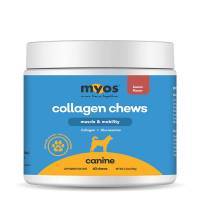 MYOS Canine Collagen Muscle and Mobility 60 Chews, Bacon Flavor