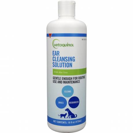 Vetoquinol Ear Cleansing Solution 16 oz