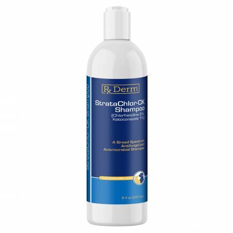 Rx Derm StrataChlor-CK Shampoo 8 oz Bottle