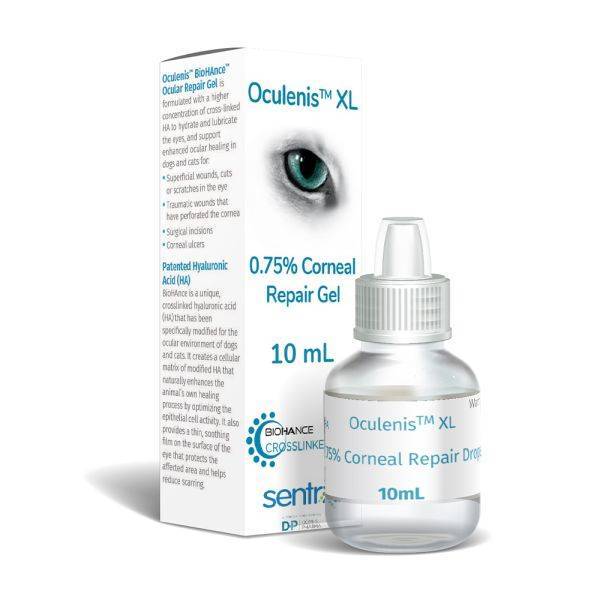 Long-lasting Eye Lubrication Sentrx Ocunovis Gel Eye Drops For Dogs ...