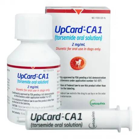 Vetoquinol UpCard-CA1 Torsemide Oral Solution for Dogs 96mL Bottle
