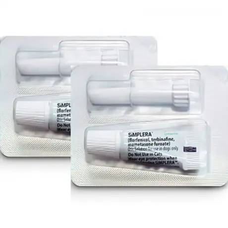 Vetoquinol Simplera Otic Solution Two 1mL Vials