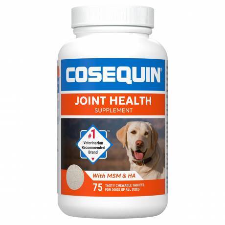 Cosequin Joint Health with MSM and HA 75 Chewable Tablets for Dogs