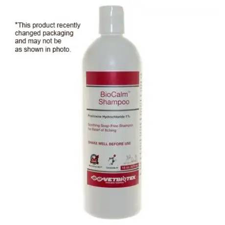 VetBioTek BioCalm Shampoo 16 oz for Dogs and Cats