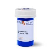 Pimobendan for Dogs and Cats Compounded Mini-Med 5 mg Tablet