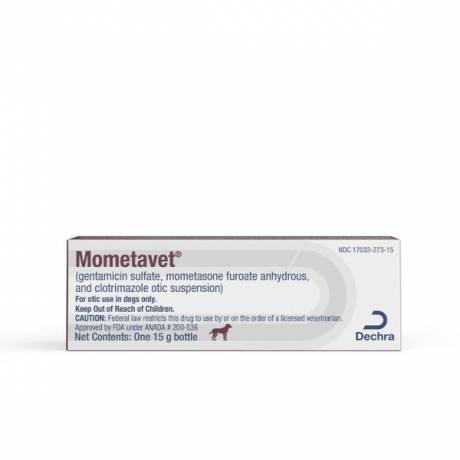Mometavet Otic Suspension for Dogs 15 gram bottle