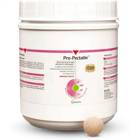 Vetoquinol Pro-Pectalin Digestive Health 250 Tablets for Dogs and Cats
