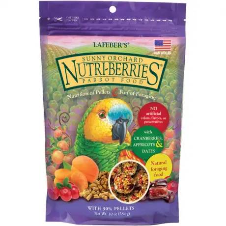 Lafeber Sunny Orchard Nutri-Berries - Parrot, 10oz - Front