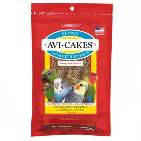 Lafeber Classic Avi-Cakes - Small Bird, 8oz - Front