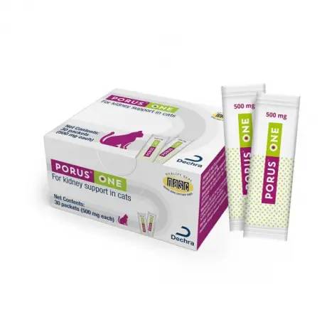 Porus One for Kidney Support in Cats (Renaltec) - 30 Packets (500mg Each)