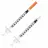 1/2cc, 28G, 1/2 Inch, 100ct Syringe