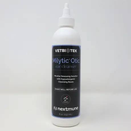 Milytic Otic Ear Cleanser 8 oz bottle for Dogs and Cats