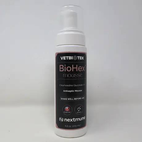 BioHex Mousse for Dogs and Cats 6.8oz Pump