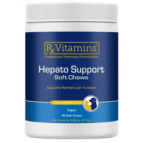 Rx Vitamins Hepato Support 90 Soft Chews for Dogs and Cats