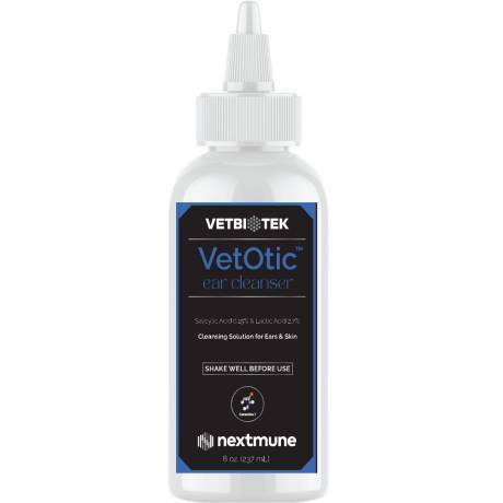 VetBioTek VetOtic Ear Cleansing Solution 8oz Dropper Bottle