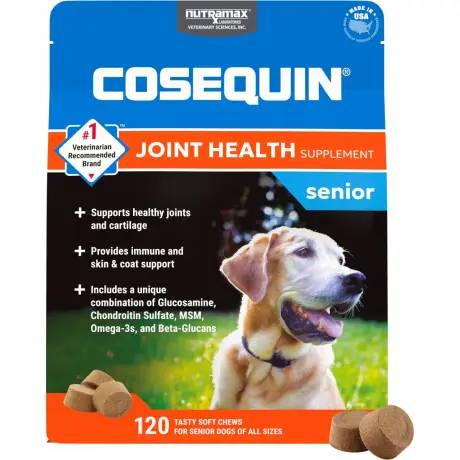 Cosequin Joint Health Soft Chews for Senior Dogs, 120 Chews