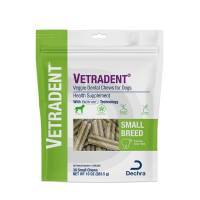 Vetradent Veggie Dental Chews 30 Chews for Small Breeds 5-20 lbs; ?>