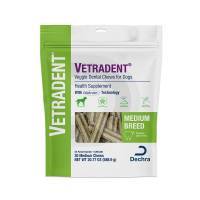Vetradent Veggie Dental Chews 30 Chews for Medium Breeds 21-40 lbs; ?>